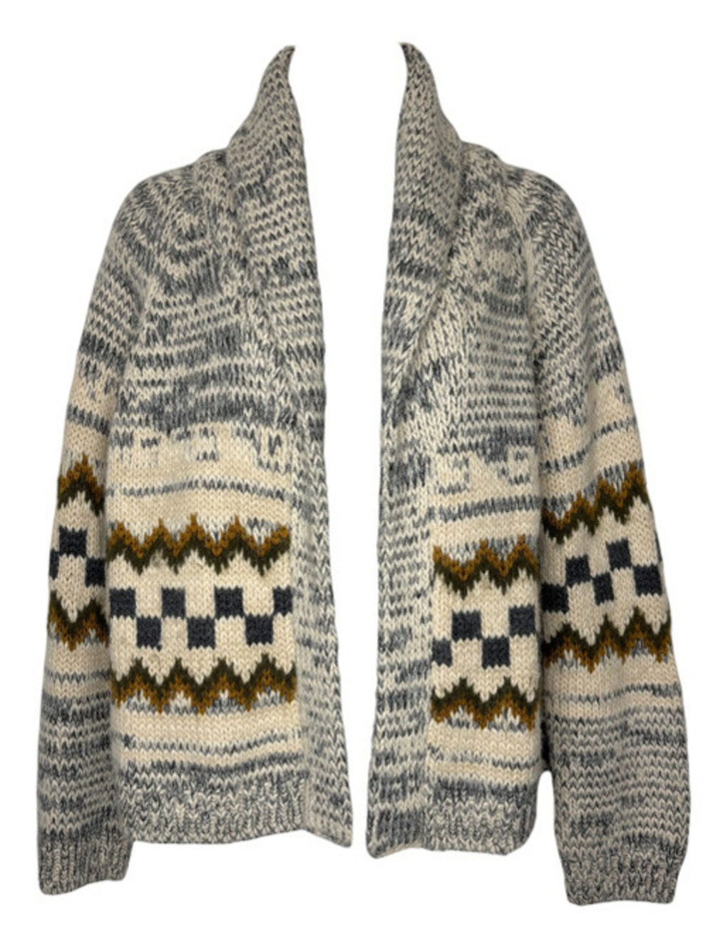 The Great. Geo Check Lodge Cardigan